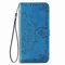 Fertuo Coque Samsung Galaxy A40, Portefeuille Étui Housse en Cuir à Rabat avec Porte Carte, Support, Chiusura Magnetica [Motif de Mandala] Flip Cover Case Antichoc pour Samsung Galaxy A40, Bleu