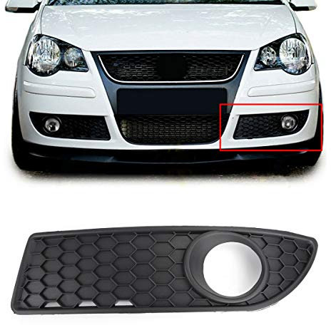 Artudatech - Griglia anteriore per auto, 1 coppia di griglie inferiori per fendinebbia anteriore, a nido d'ape,