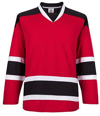 Ealer H900 Serie Eishockey-Trikot für Damen und Herren - Rot - X-Groß