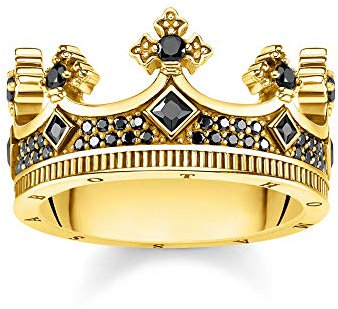 THOMAS SABO Ring Krone vergoldet TR2208-414-11 THOMAS SABO Ring Krone TR2208-414-11-62