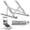 Cable Technologies Comodino 2.0 Supporto PC Portatile Notebook Ventilato, Laptop Stand Regolabile 7 angolazioni, Compatibile con PC 10-15,6” Macbook Air,Pro,Sacca inclusa, Alluminio e Silicone