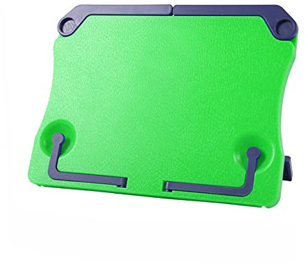 Alnicov Sheet Music Stand,Foldable and Adjustable Book Holder,for Music Score Tablature Cookbook Reading(Green)