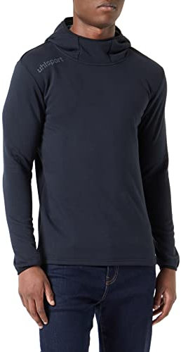 uhlsport Herren Essential Kapuzenpullover, Schwarz, L EU