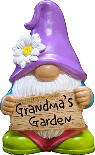 Spoontiques Statue, Grandma's Garden Gnome, 7.5 high