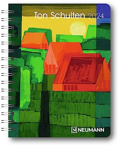 Ton Schulten 2024 - Diary - Buchkalender - Taschenkalender - Kunstkalender - 16,5x21,6: Diary