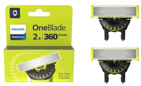 Klinge One Blade X2 360, doppelte Richtung, kompatibel mit allen Onebalde Philips – QP420.50