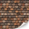 3 Sheets Self-Adhesive Roof Tiles Age 4+ and Shingles for Dollhouses Scale 1:12 (Roof Shingles Brown)