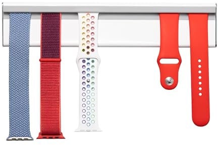 Twelve South TimePorter - Soporte de pared para correas de Apple Watch. El soporte de correa de reloj funciona con todas las correas de Apple Watch, conecta varias para pantallas de colección más