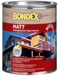 BONDEX MATT MOGANO 668 0,75 LT