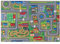 Carpet Studio Tappeto Bambini 95x133cm, Tappeto Gioco per Cameretta, Lavabile in Lavatrice, Facile da Pulire, Antiscivolo - Playcity