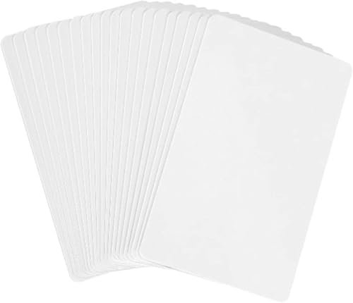 30 Stück RFID Karten MIFARE Classic 1K Karte NFC Tags Karten 13,56MHz ISO 14443A, Leere PVC IC Karte FM1108 1k Weiße Karte Bedruckbar für Ein- und Ausstieg, Entriegelung elektronischer Schlüssel