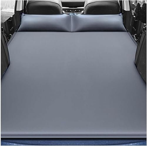 ZFTAP Aufblasbare Matratze für Tesla Model 3 Model S Model X,Camping Auto Kissen Dickere Luftbett Camping Tragbare Air Mattress,A/Grey