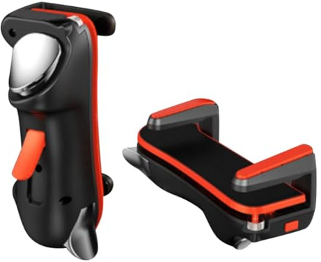 Ptdfjspt Six Finger für Game Trigger für Gaming Controller L1 R1 Alloy Key Button für Android Gamepad Joystick (Orange)
