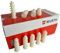 Würth 100x Leichtbaudübel W-KL 18x50mm aus ABS-Kunststoff für untergeordnete Befestigungen in Porenbeton inkl. Setzwerkzeug 090350