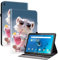TEDTIKJT Case for Lenovo Tab M10 (TB-X605F/TB-X605L), M10 HD 1st Gen (TB-X505F/TB-X505L) 10.1 2019 Case Leather Flip Protective with Card Slot Stand Function Tablet Cover,Cartoon Little Tiger