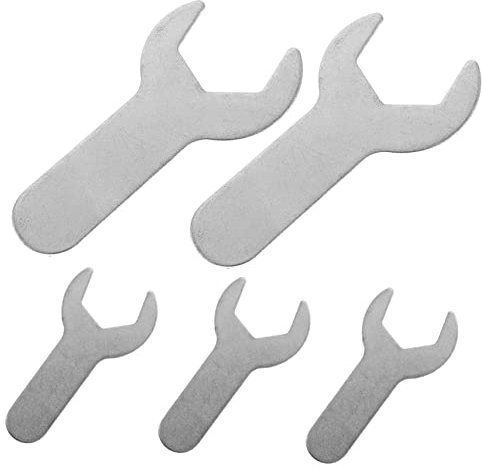 Lurrose 5pcs Bottle Regulator Wrench Ratchet Wrench for BBQ Regulator Spanner Multifunctional Hand Tool Sturdy Easy to Use