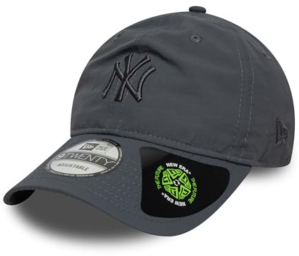 New Era Adult's 9Twenty Recycled Tonal MLB New York Yankees Baseball Cap Hat Dark Grey