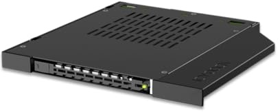 ICY DOCK 1x U.2 / U.3 Pcie 4.0 NVMe SSD to Oculink (SFF-8612) Ultra Slim Wechselrahmen (9.5mm) - ToughArmor MB411V4PO-2B