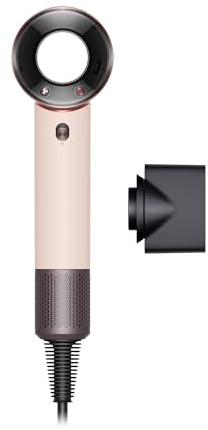Dyson Supersonic Travel™ Hair Dryer – Compact & Lightweight, Fast Drying, 1220W, Universal Voltage, Intelligent Heat Control, Compatible with Supersonic Attachments, Ceramic Pink/Rose Gold