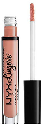 NYX Professional Makeup Lip Lingerie Liquid Lipstick, Cremig-mattes Finish, Langanhaltend, Vegane Formel, Farbton: Cheekies