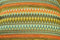 McAlister Textilies Curitiba | Bunt gemusterter Möbelstoff in Orange & Blaugrün | per Meter | 140cm Breite | gewobener Stoff als Meterware
