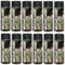 Deco Color 12er Sparpack MILITÄR Army Militärlack Lackspray 400ml Nato freie Farbauswahl (12 Dosen in schwarz RAL 9021)