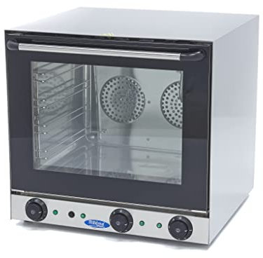 Maxima Forno ad aria calda 4 x 435 mm x 315 mm fino a 300 °C con griglia e funzione vapore 2670 Watt + 2000 Watt Grill