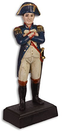 Deko Figur Skulptur Napoleon Gusseisen 28 cm Antik Look