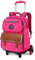 PROTAURI Kinder Trolley Rucksack Schultasche - Jungen schulranzen Mädchen schultrolleys Schulrucksack Kinderkoffer Rolling Reisegepäck Tasche Dauerhaft, 2 Räder