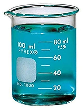 Pyrex 1000-100CNpk Griffin Low Form 100 mL Beaker Graduated 12Pk (Pack of 12)