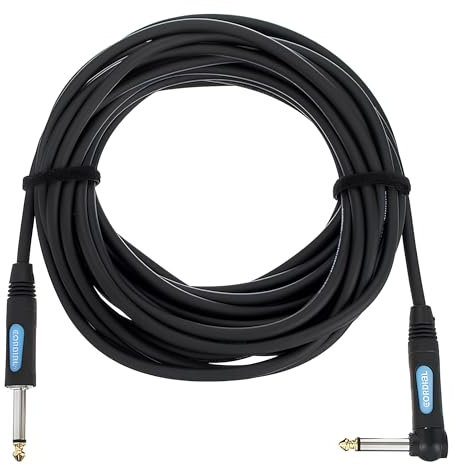 CORDIAL Cable Guitarra jack 9m recto/angular Cable INSTRUMENT Essentials Jack recto/angular