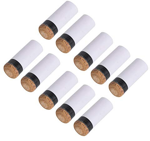 Alomejor 10 stücke Queue Tipps Pool Billard Rod Stick Ersatzteile Repair Tool Liefert Zubehör(13mm)