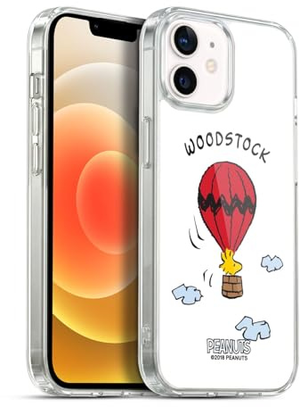 Head Case Designs Offizielle Peanuts Woodstock Persöhnlichkeiten Gelhülle [Militärischer Schutzgrad] Kompatibel Mit Apple iPhone 12 / iPhone 12 Pro Und Kompatibel Mit MagSafe