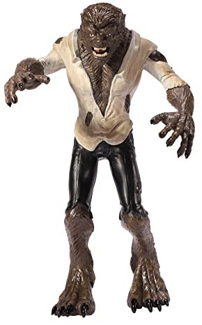 The Noble Collection Universal-Wolfman Mini Bendyfig, EV-25434, Farbig, único