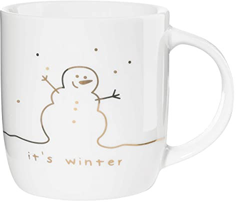 ASA 18063414 linia Becher mit Henkel, Fine Bone China, 9,4cm