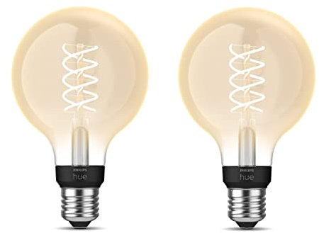 Philips Hue Filament Globe G93 E27 (lot de 2)