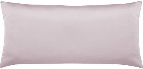 Pure Label Mako Satin Kopfkissenbezug 40x80 cm aus 100% Baumwolle in rosa - Traumhaft weicher Kissenbezug passend zu unseren Bettwäsche Sets