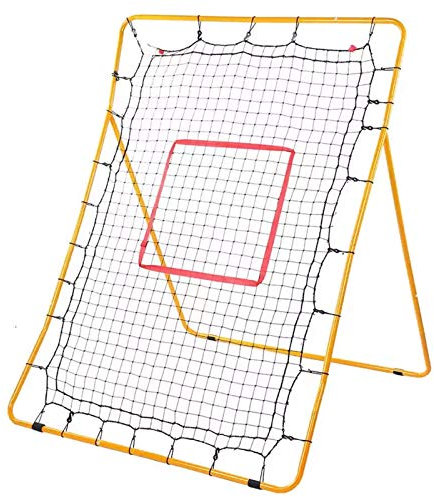 ChengBeautiful Baseball-Übungsnetz Softball Baseball Praxis Netto Lightweight Baseball Practice Rebound Netto Training Eisenpfeife (Farbe, Size : One Size)