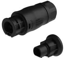 Betteri BC01 Connecteur d’Alimentation Femelle AC avec Capuchon de Fermeture, pour Micro-onduleur Hoymiles, Deye, Envertech, Huayu, Bosswerk, TSUN -TSOL