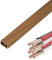 Kabelkanäle Kabelkanal Kabelabdeckung Boden, Wandhalterung Für TV-Kabel Raceway Hider Schwarz-silberne Holzfarbe Wire Concealer Mit Schiene, Breite 24 Mm Management-Kit-Organizer Für Homeoffice