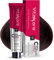 Vitalcare Professional - Colorazione Permanente Professionale, Crema Colorante Capelli, Tintura Capelli con Proteine della Seta, Rosso Veneziano (n° 5/56), 100 ml