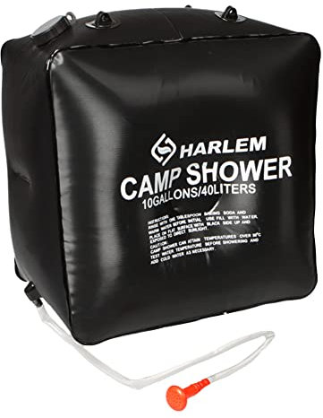 Solardusche Outdoor Campingdusche 40L Solar Heizung Dusche Tasche mit Duschkopf,Schlauch,Seil zum Aufhängen,Mobile Außendusche Tragbare Solar Dusche Tasche für Camping/Outdoordusche/Gartendusche
