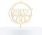 Alsino Happy Birthday Cake Topper Geburtstag 18-90 Jahre Kuchendeko aus Holz 15 cm Höhe, Motiv wählen:60 Jahre