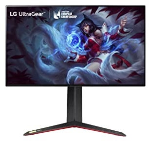 LG Ultragear 27GP95R-B 27 Moniteur Gaming - Nano IPS 1ms GtG 144Hz (160Hz overclock), résolution UHD 4K 3840x2160, HDR 600, DCI-P3 98%, AMD Freesync Premium Pro, Compatible NVIDIA G-Sync, HDMI 2.1
