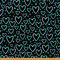 Liebe Stoff Meterware Bunter Ombré Polsterstoff Regenbogen Herz Muster Dekorativer Stoff Glitzer Neonstern Drinnen Draußen Stoff DIY Kunst Wasserdichter Stoff Blaugrün 92 x 150 (HxB)