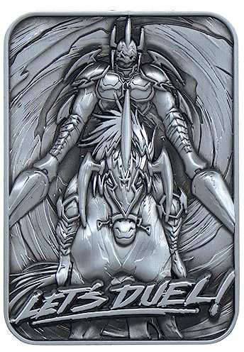 Yu-Gi-Oh! Limited Edition Gaia The Fierce Knight Metal Card – Collectible Embossed Card, Numbered, Display Stand & Presentation Box (9995 Worldwide)