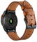 SumRioo QuickFit 22mm Armband für Garmin Fenix 7 Pro Solar/Fenix 7/Fenix 6 GPS/Fenix 6 Pro GPS, Dauerhaft Leder Ersatz Ersatzarmband Armband für Garmin Fenix 6 Pro Solar/Fenix 5/Fenix 5 Plus - Braun