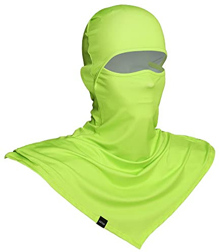 Sturmhaube Sommer Balaclava Motorrad Full Face Cover, Winddichte Atmungsaktive Motorrad Kapuze Helm Liner, Gesichtsmaske Summer Arbeiten im Freien Gartenarbeit Radfahren