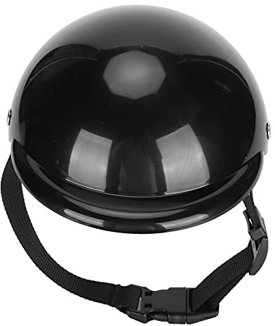 Helm für Hunde, Schutzhelm für Kleine Hunde, Motorradhelm, UV-Schutz, Winddicht, Schneefest, Verstellbarer Gürtel, Fahrrad, Katze, Hut, Outdoor, Reiten, Welpenkappe, für Kleine (S)