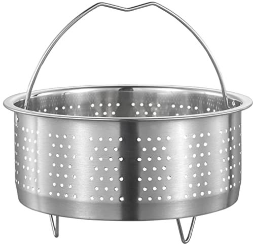 BESTonZON Panier Vapeur en Acier Inoxydable 18Cm Panier Vapeur Panier pour Autocuiseur Vapeur De Insert Cuisson À La Vapeur Rack Fruits Passoire Passoire pour Cuisinière Marmite